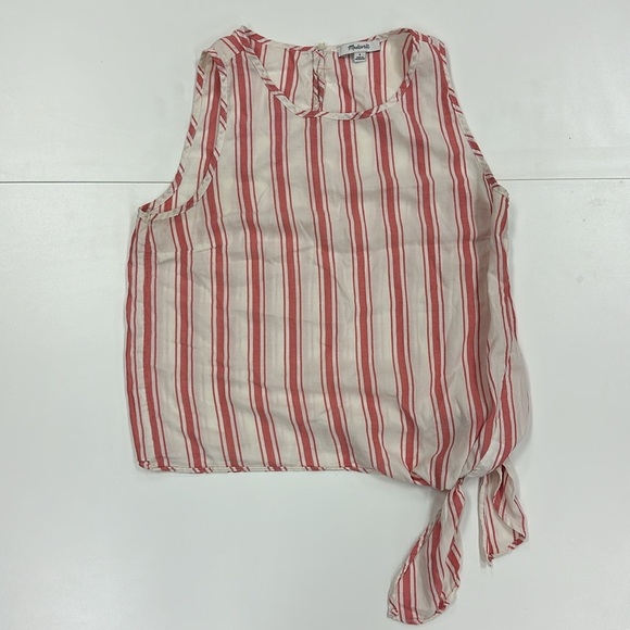 Madewell Tie Front Top - Picture 6 of 11